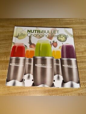 Nutribullet Life Changing Recipes‎ Recipe Book - Colorful hard cover